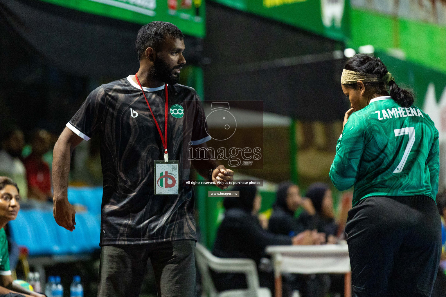 Day 1 of 7th Inter-Office/Company Handball Tournament 2023, held in Handball ground, Male', Maldives on Friday, 16th September 2023 Photos: Nausham Waheed/ Images.mv