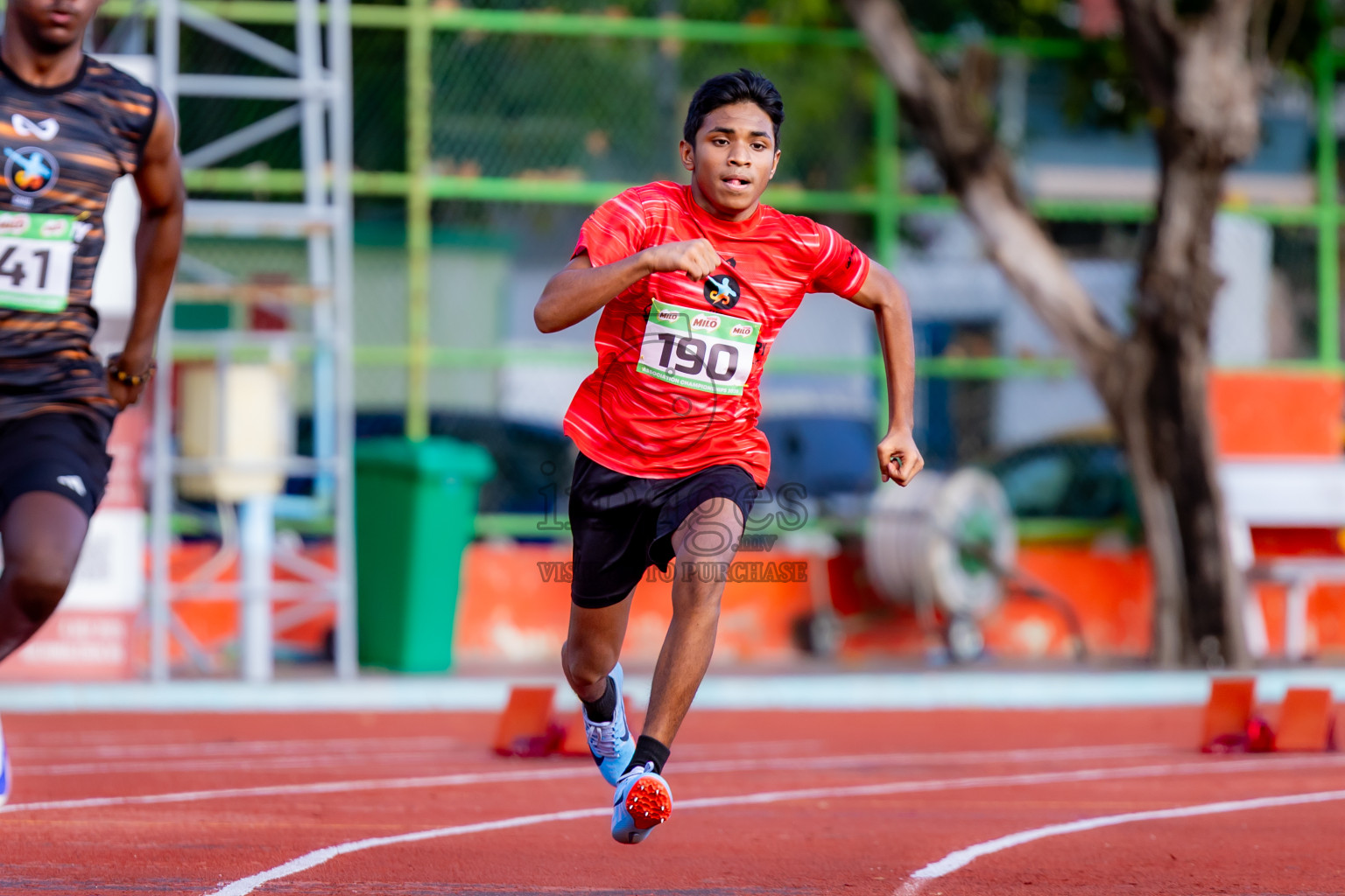 Day 1 of 12th Milo Association Championships was held in Ekuveni Track at Male', Maldives on Thursday, 24th April 2025. Photos: Nausham Waheed / images.mv