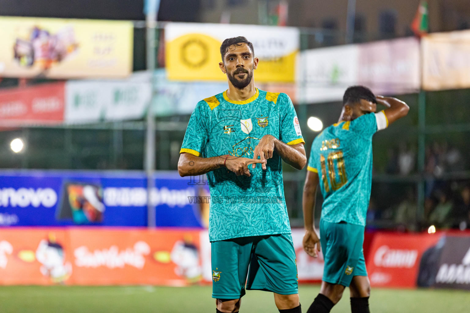 Club WAMCO vs MIBSA in Club Maldives Cup 2024 held in Rehendi Futsal Ground, Hulhumale', Maldives on Friday, 4th October 2024. 
Photos: Hassan Simah / images.mv