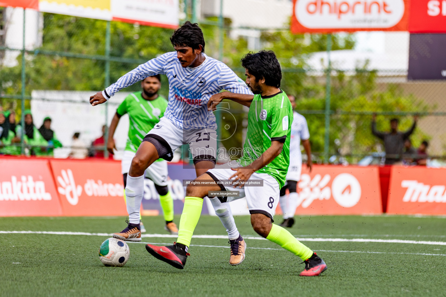 TEAM DJA vs TRC - Transport in Club Maldives Cup Classic 2023 held in Hulhumale, Maldives, on Wednesday, 19th July 2023 Photos: Hassan Simah  / images.mv