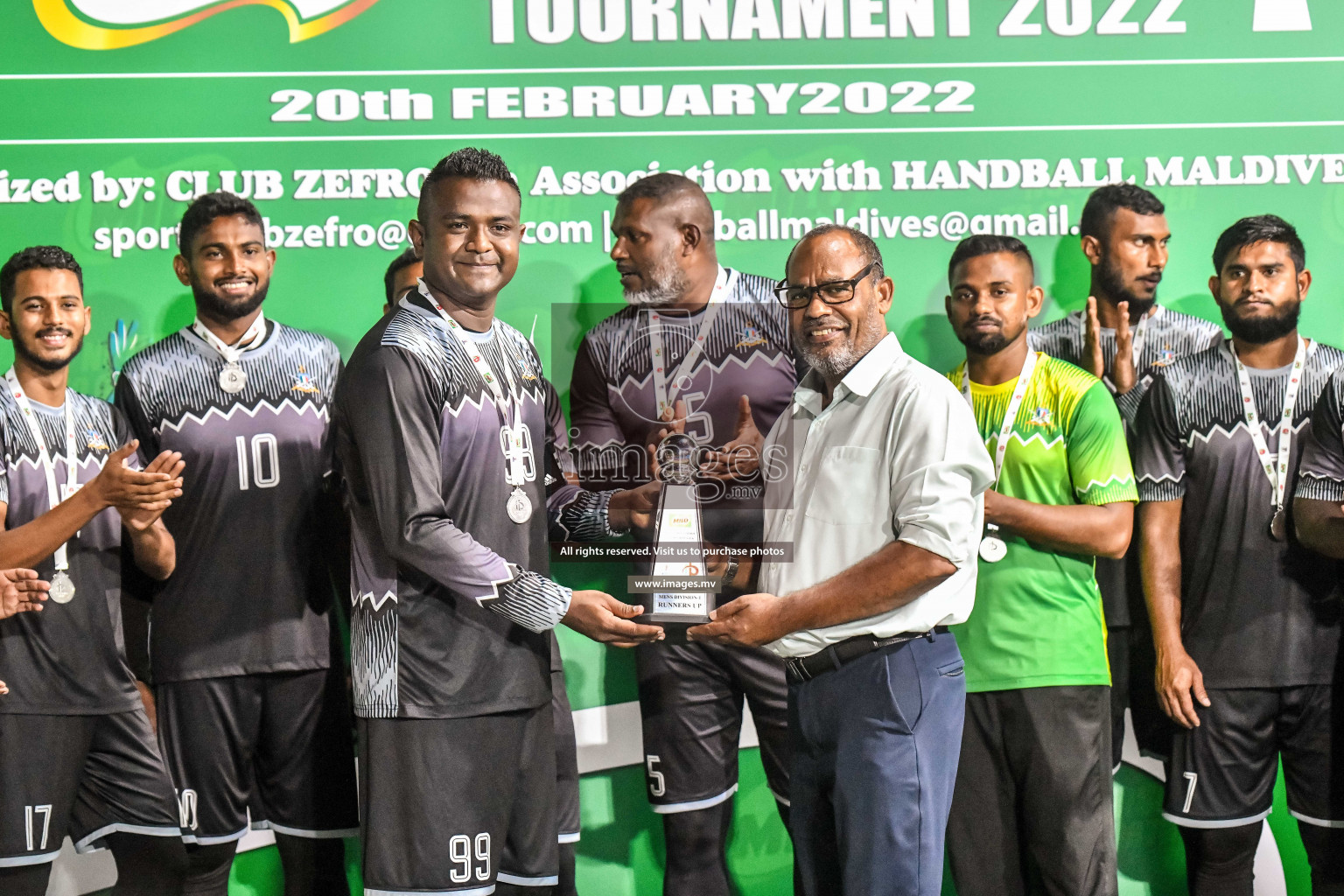 Final of Milo 6th Inter Office Handball Tournament 2022 - Photos by Nausham Waheed