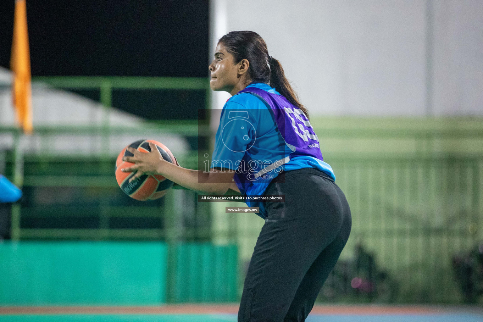 Day 6 of 20th Milo National Netball Tournament 2023, held in Synthetic Netball Court, Male', Maldives on 4th June 2023 Photos: Nausham Waheed/ Images.mv