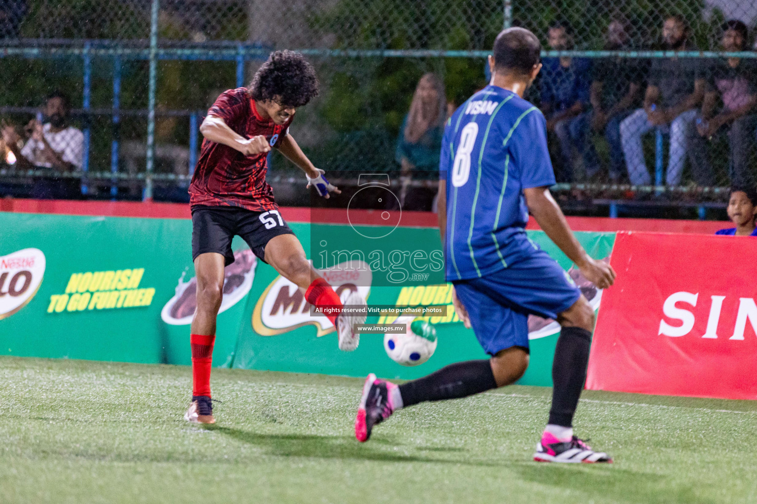 Club Immigration vs Police Club in Club Maldives Cup 2023 held in Hulhumale, Maldives, on Sunday, 16th July 2023 Photos: Ismail Thoriq / images.mv