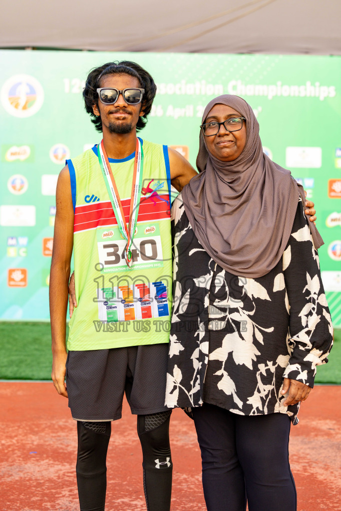 Day 2 of 12th Milo Association Championships was held in Ekuveni Track at Male', Maldives on Friday, 25th April 2025. Photos: Hassan Simah / images.mv
