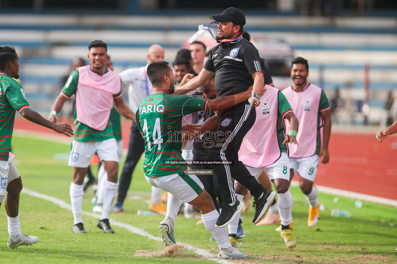 Bangladesh vs Maldives in SAFF Championship 2023 held in Sree Kanteerava Stadium, Bengaluru, India, on Saturday, 25th June 2023. Photos: Nausham Waheed, Hassan Simah / images.mv