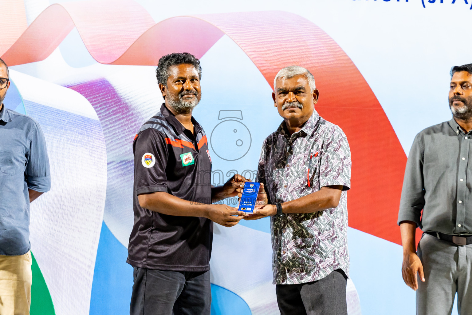 Super United Sports vs TC Sports Club in the Final of Under 19 Youth Championship 2024 was held at National Stadium in Male', Maldives on Monday, 1st July 2024. Photos: Nausham Waheed / images.mv