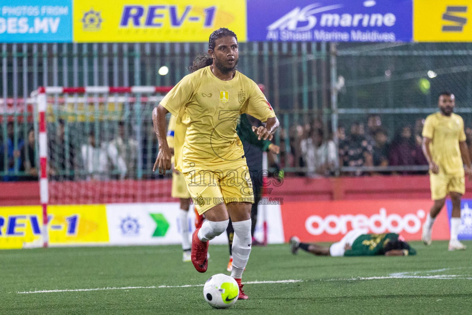 Opening of Golden Futsal Challenge 2024 with Charity Shield Match between L.Gan vs Th. Thimarafushi was held on Sunday, 14th January 2024, in Hulhumale', Maldives Photos: Ismail Thoriq / images.mv