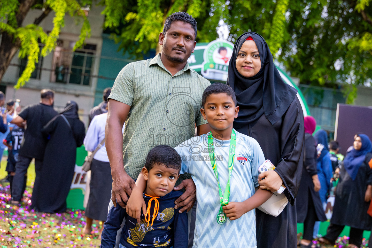 Day 3 of MILO SVAM Juniors 2025 (U-8) was held at Henveiru Stadium in Male', Maldives on Saturday, 28th June 2025. Photos: Ismail Thoriq / images.mv