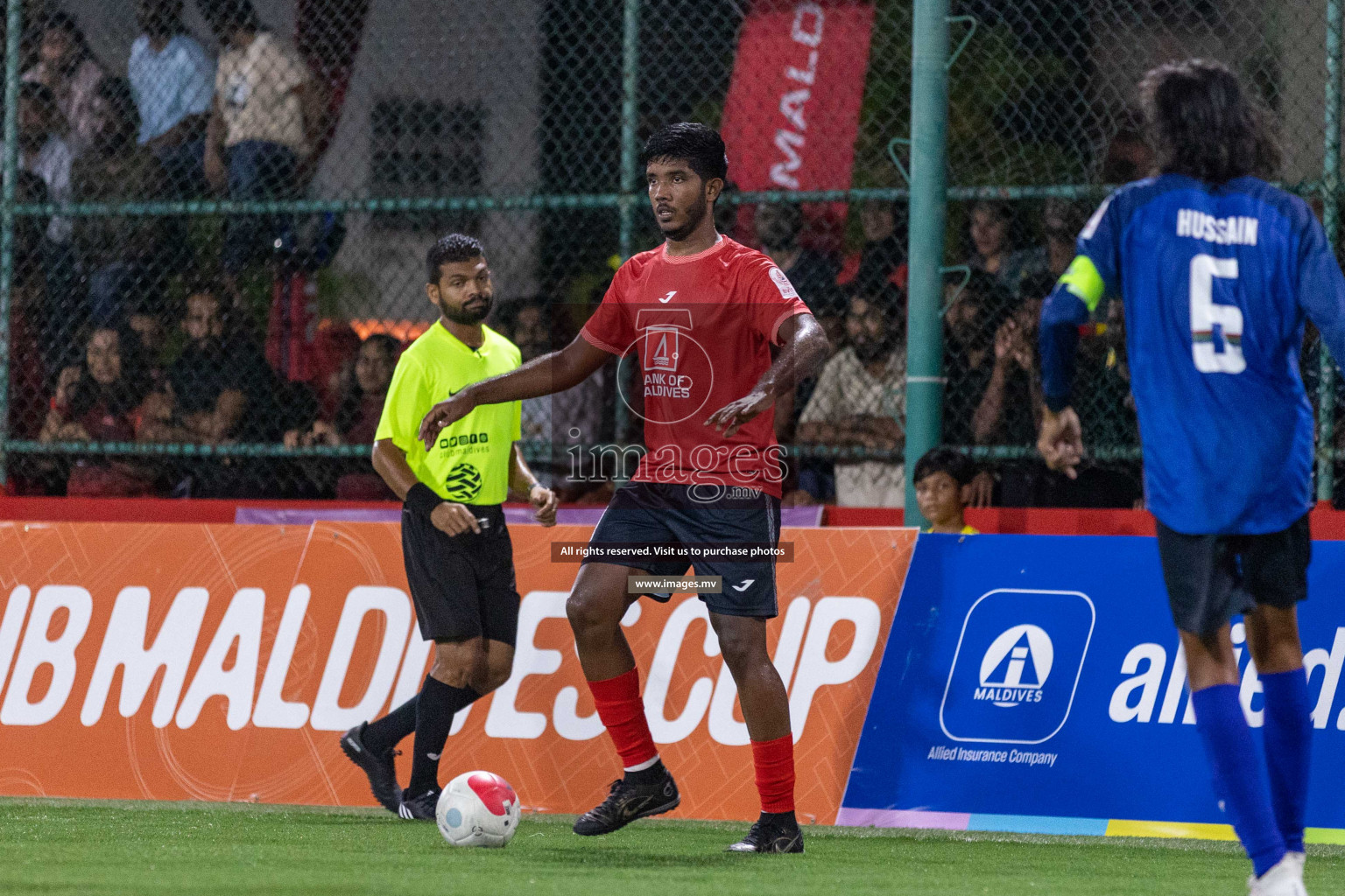 Team Fenaka vs United BML in Club Maldives Cup 2022 was held in Hulhumale', Maldives on Sunday, 9th October 2022. Photos: Ismail Thoriq / images.mv