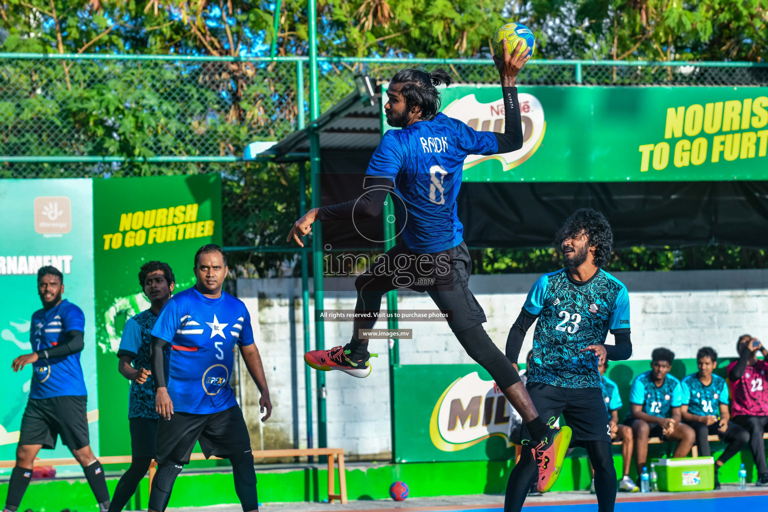 Milo 9th Handball Maldives Championship 2022 Day 2 held in Male', Maldives on 18th October 2022 Photos By: Nausham Waheed /images.mv