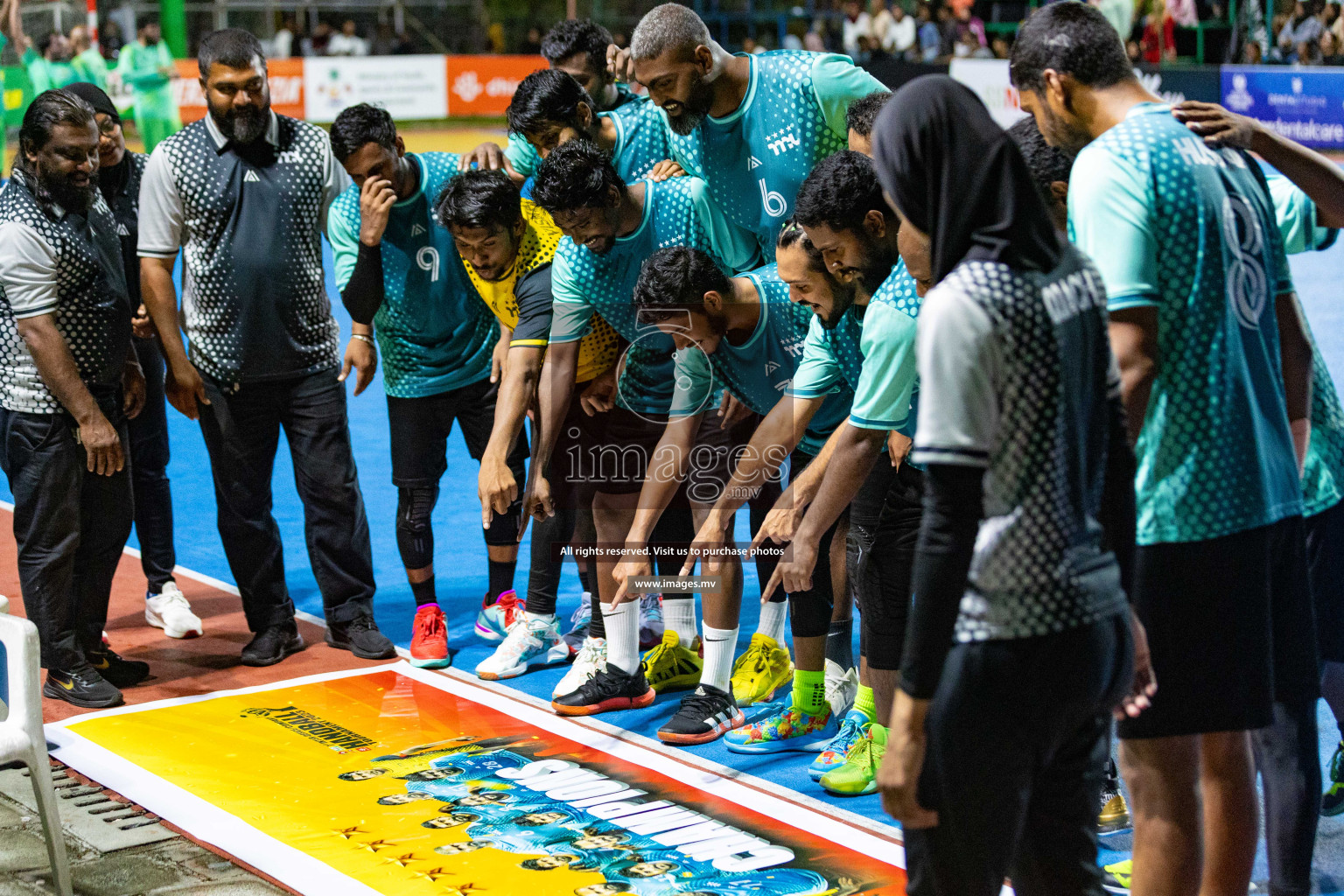 1st Division Final of 7th Inter-Office/Company Handball Tournament 2023, held in Handball ground, Male', Maldives on Monday, 24th October 2023 Photos: Nausham Waheed/ Images.mv