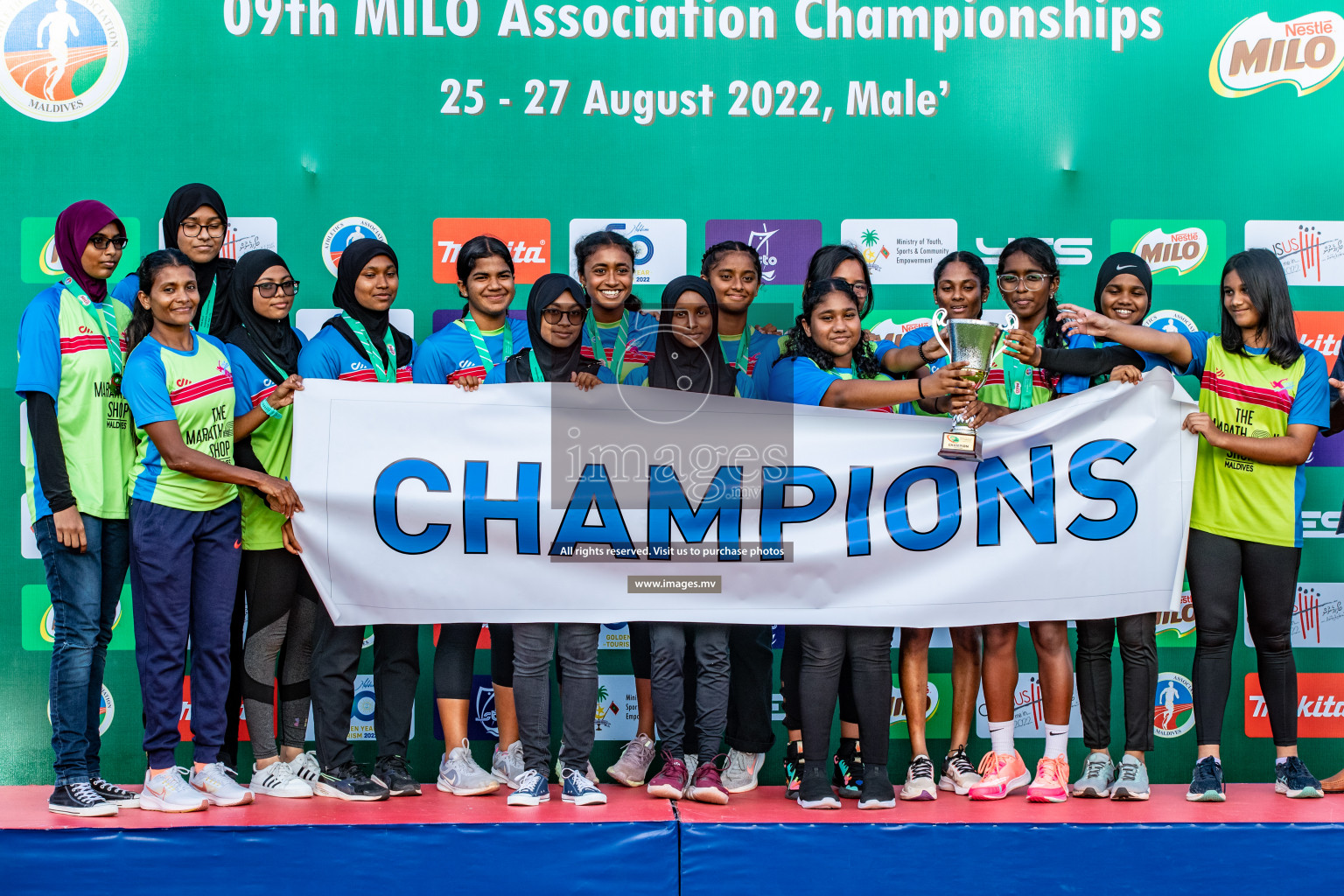 Day 3 of Milo Association Athletics Championship 2022 on 27th Aug 2022, held in, Male', Maldives Photos: Nausham Waheed / Images.mv