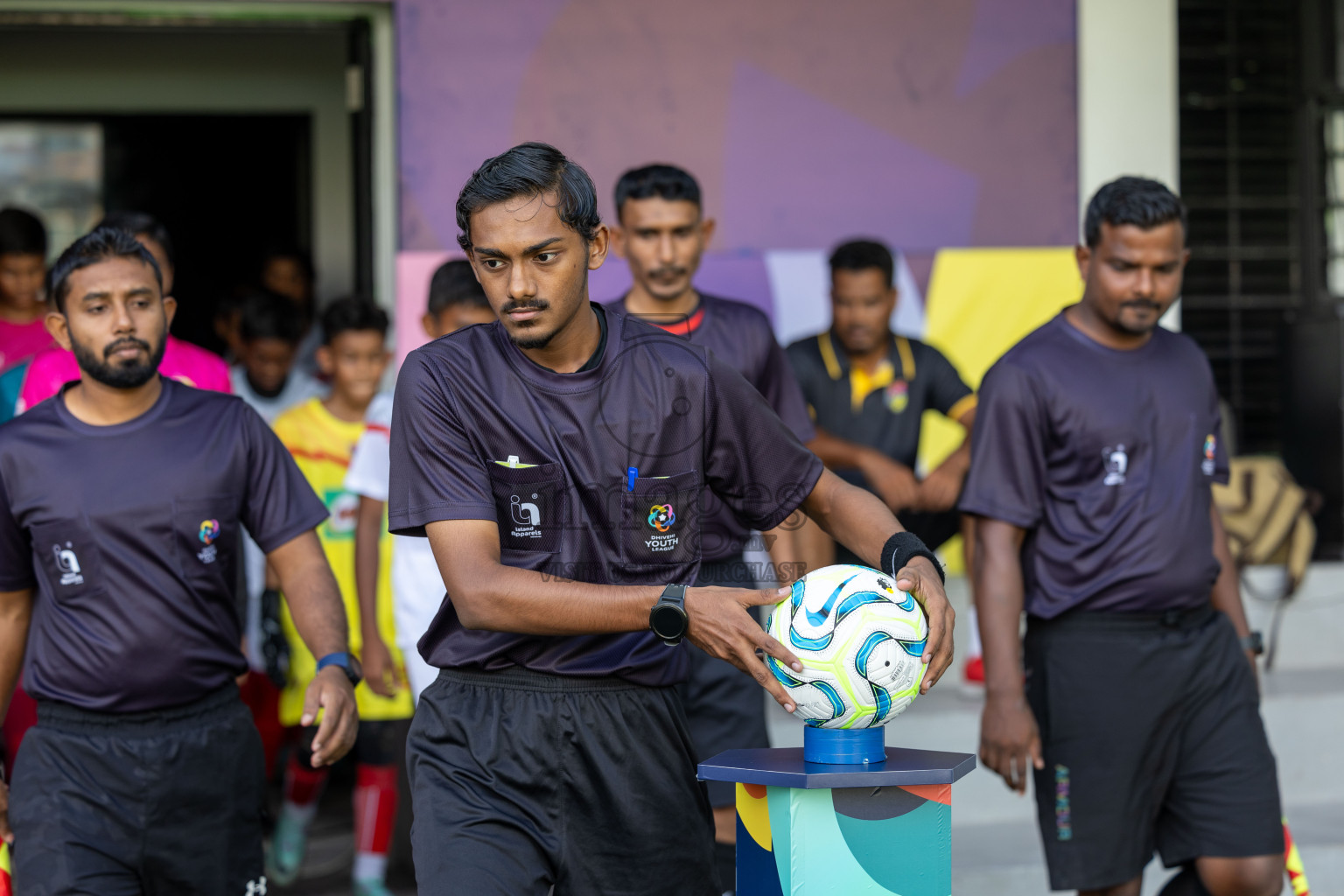 Dhivehi Youth League 2024 - Day 1. Matches held at Henveiru Stadium on 21st November 2024 , Thursday. Photos: Ismail Thoriq/ Images.mv