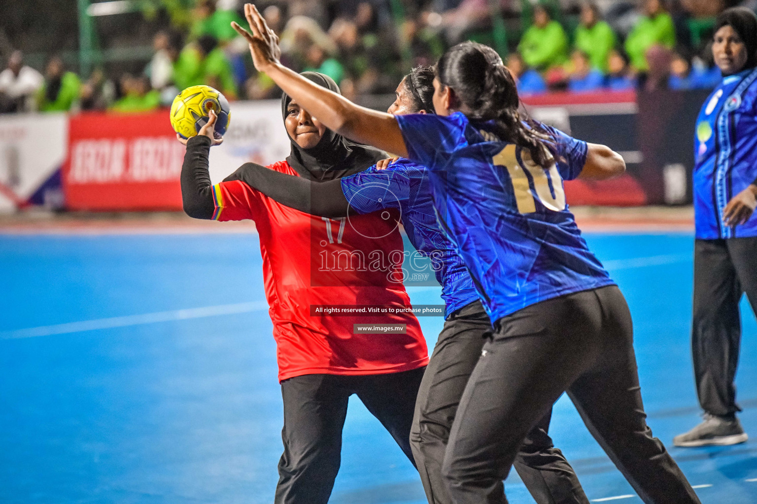 Day 9 of Milo 6th Inter Office Handball Tournament 2022 - Photos by Nausham Waheed