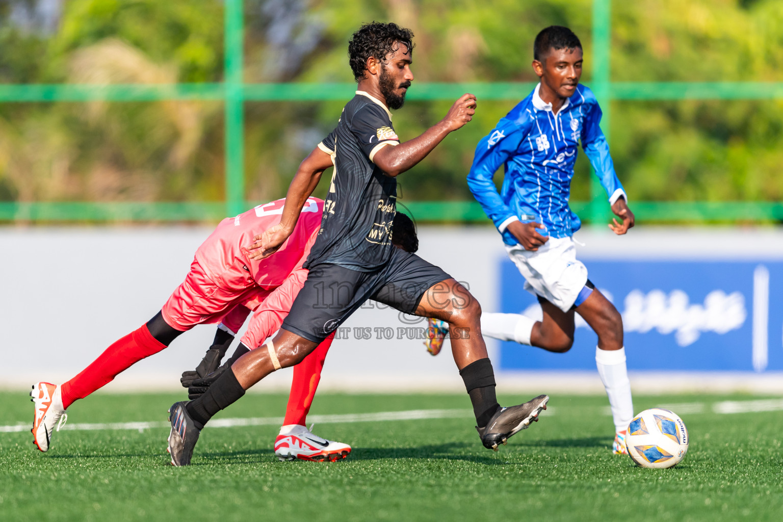 JT Sports vs Chester Academy from Manadhoo Council Cup 2024 in N Manadhoo Maldives on Sunday, 18th February 2023. Photos: Nausham Waheed / images.mv