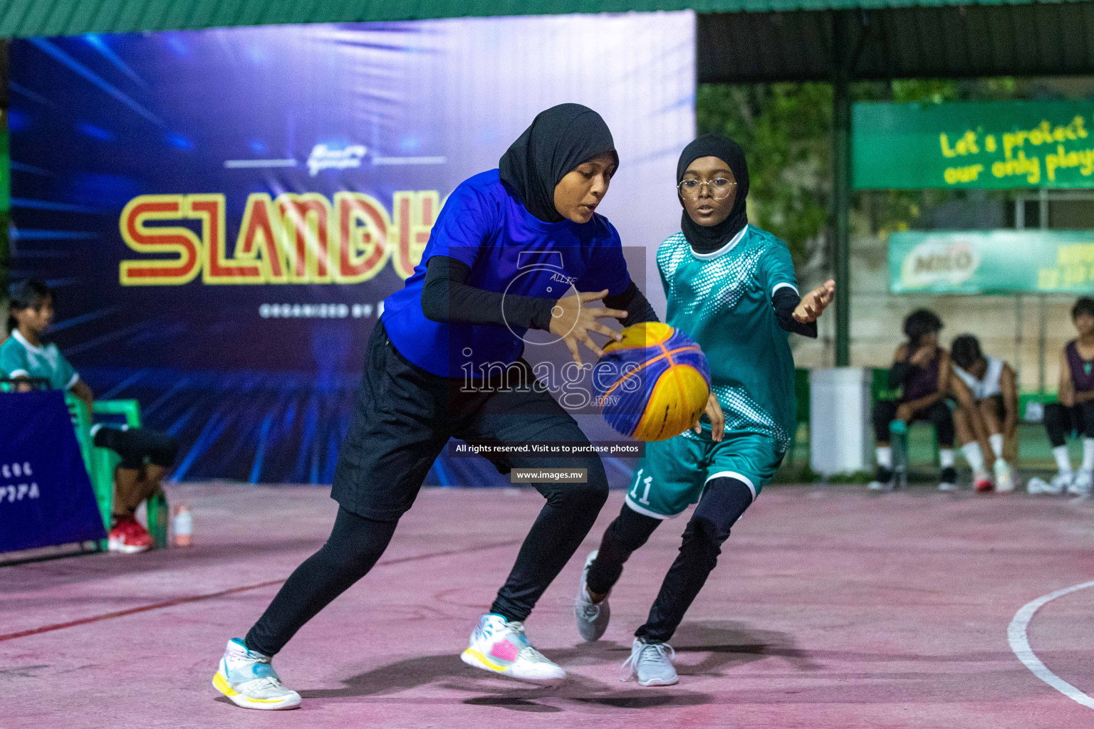 Day4 of Slamdunk by Sosal on 15th April 2023 held in Male'. Photos: Nausham waheed /images.mv