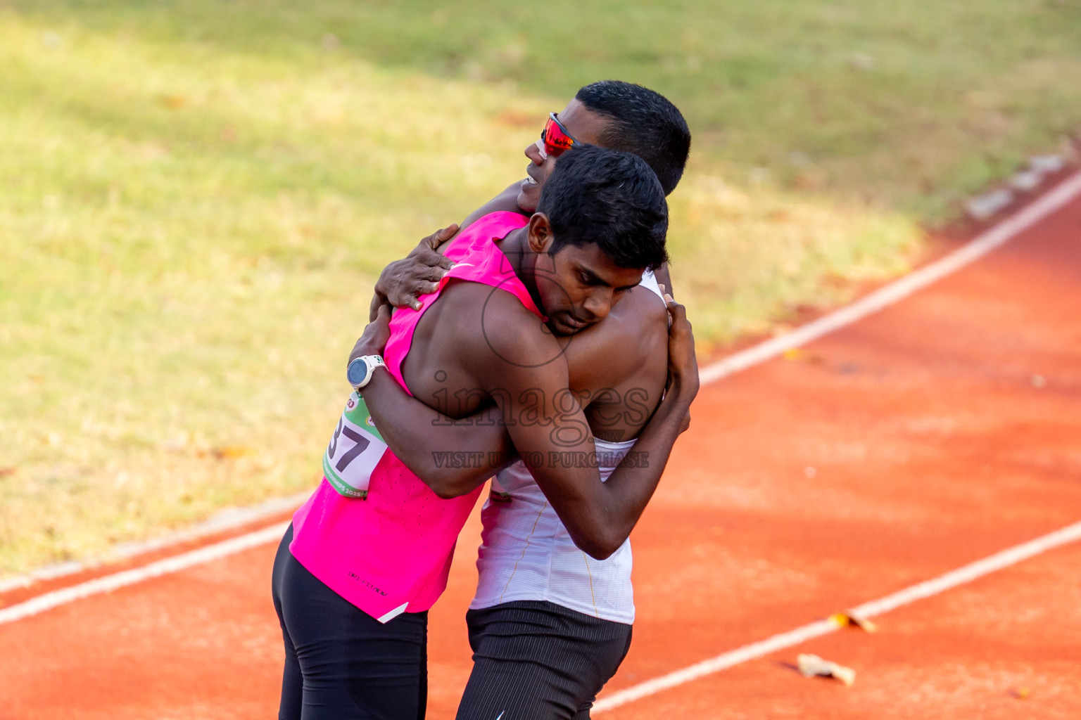Day 3 of 12th Milo Association Championships was held in Ekuveni Track at Male', Maldives on Saturday, 26th April 2025. Photos: Nausham Waheed / images.mv