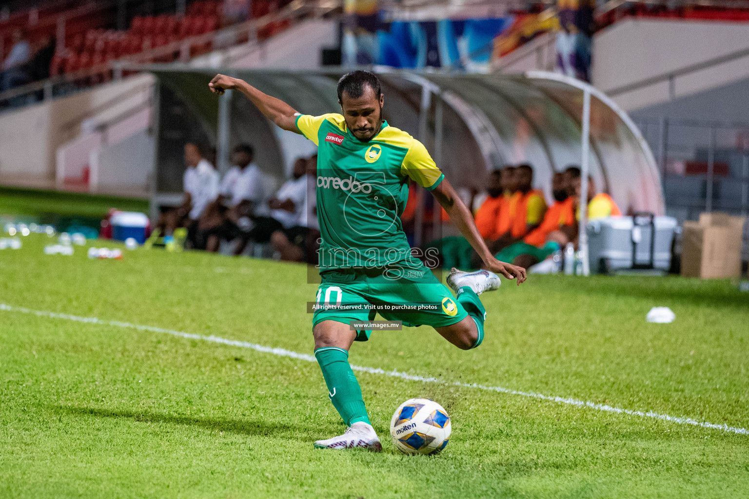 Charity Shield Match between Maziya Sports and Recreation Club and Club Eagles held in National Football Stadium, Male', Maldives Photos: Nausham Waheed / Images.mv