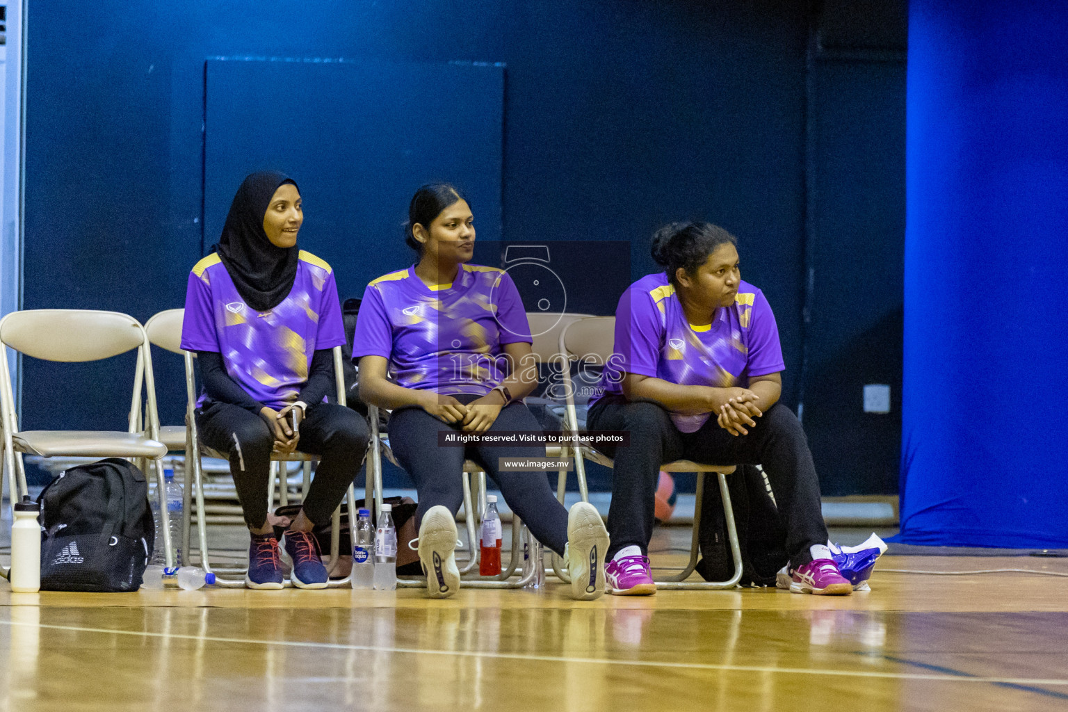 Xenith Sports Club vs Youth United Sports Club in the Milo National Netball Tournament 2022 on 18 July 2022, held in Social Center, Male', Maldives. Photographer: Shuu, Hassan Simah / Images.mv