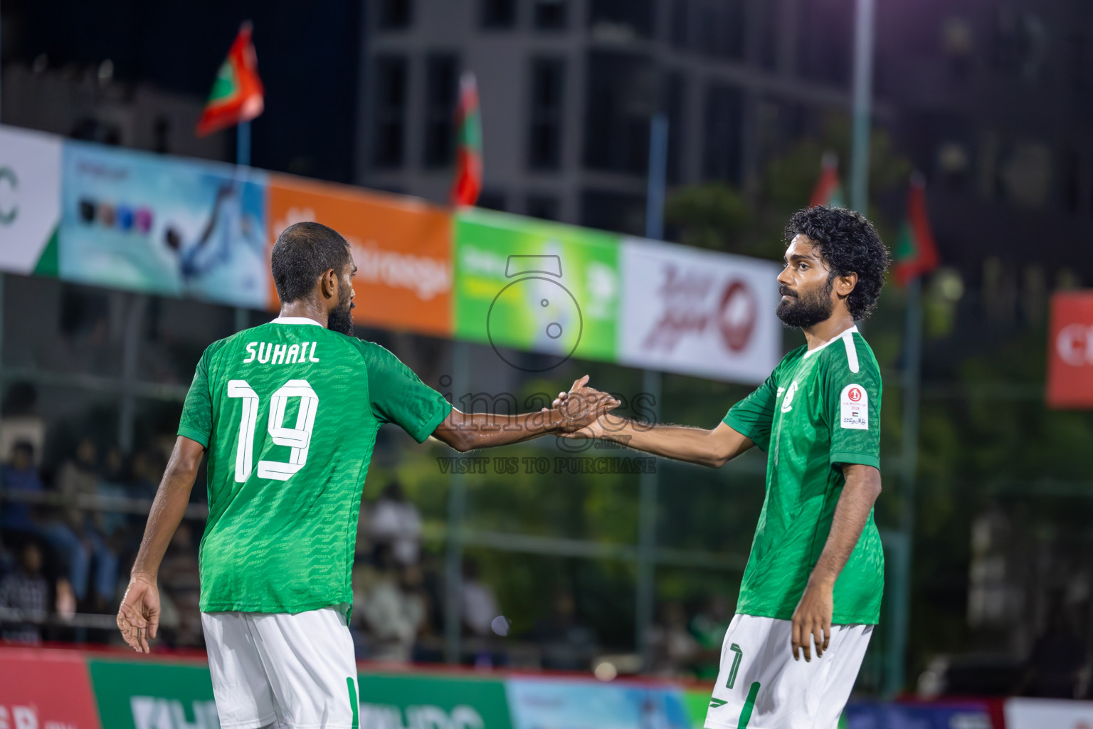 Club HDC vs Club Aasandha in Club Maldives Cup 2024 held in Rehendi Futsal Ground, Hulhumale', Maldives on Tuesday, 1st October 2024. Photos: Ismail Thoriq / images.mv