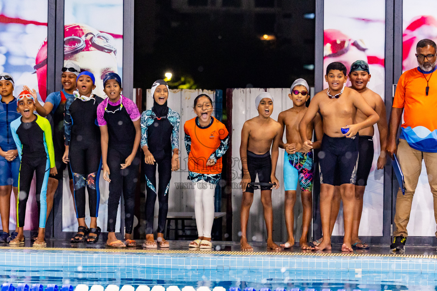 Day 5 of BML 5th National Swimming Kids Festival 2024 held in Hulhumale', Maldives on Friday, 22nd November 2024. Photos: Nausham Waheed / images.mv