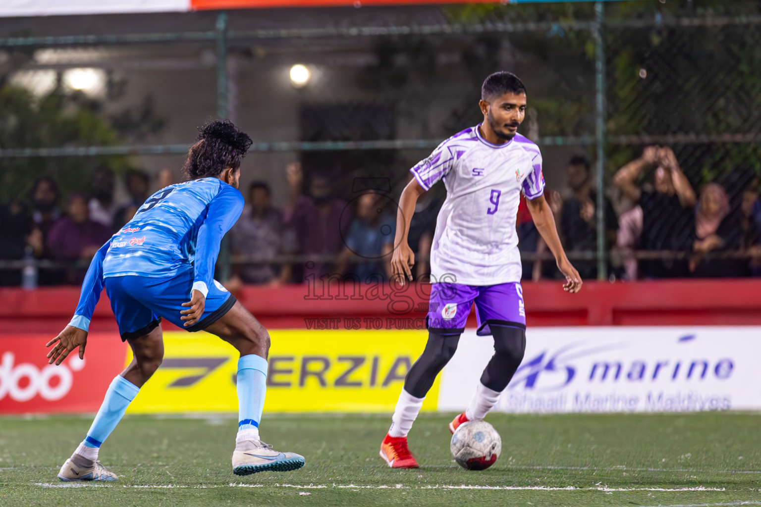 N Maafaru vs N Holhudhoo in Day 15 of Golden Futsal Challenge 2024 was held on Monday, 29th January 2024, in Hulhumale', Maldives
Photos: Ismail Thoriq / images.mv