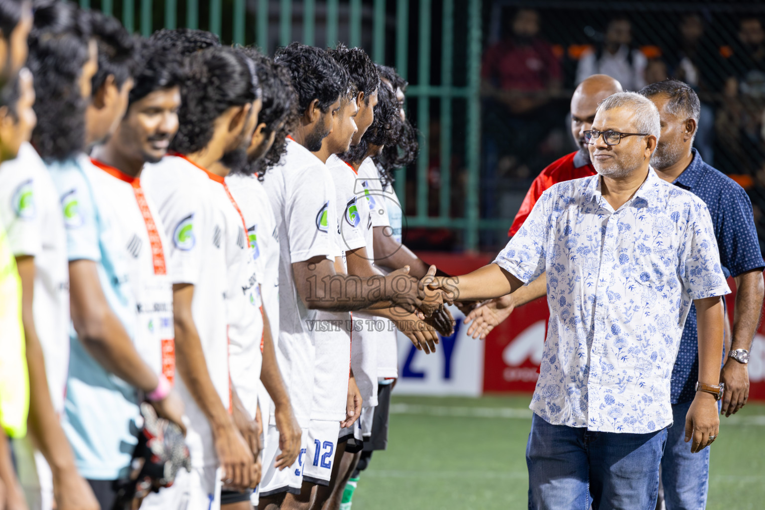HDh Nolhivaran vs HDh Nellaidhoo in Day 5 of Golden Futsal Challenge 2025 on Thursday, 9th January 2025, in Hulhumale', Maldives
Photos: Ismail Thoriq / images.mv