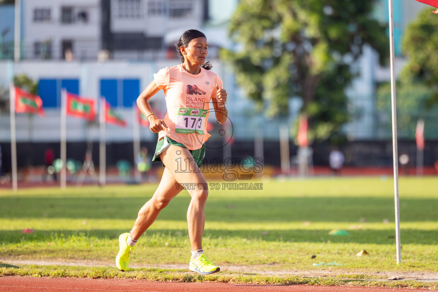 Day 1 of 33rd National Athletics Championship was held in Ekuveni Track at Male', Maldives on Thursday, 5th September 2024. Photos: Shuu Abdul Sattar / images.mv