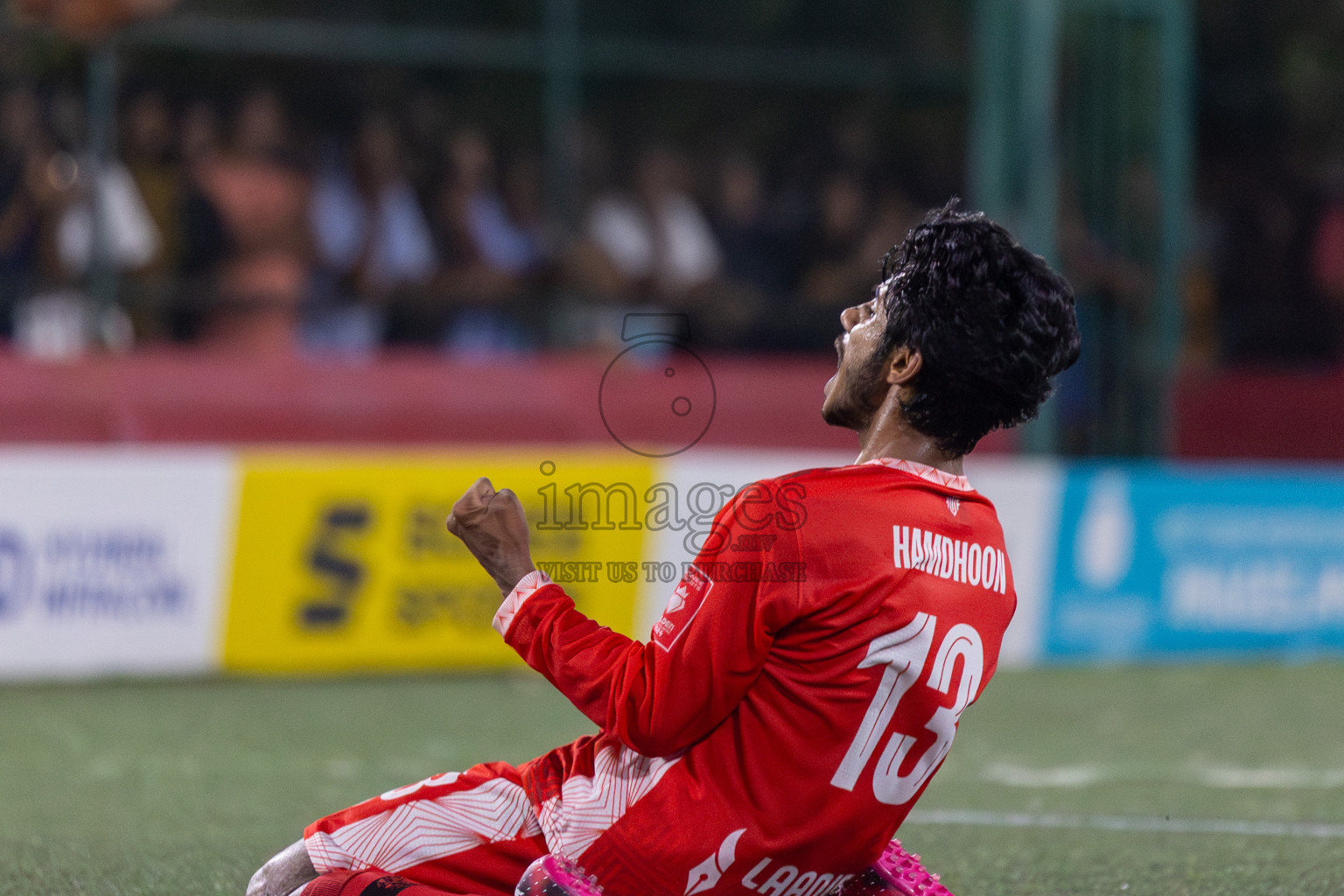 Ha. Maarandhoo vs Ha. Hoarafushi in Day 13 of Golden Futsal Challenge 2024 was held on Saturday, 27th January 2024, in Hulhumale', Maldives Photos: Mohamed Mahfooz Moosa / images.mv