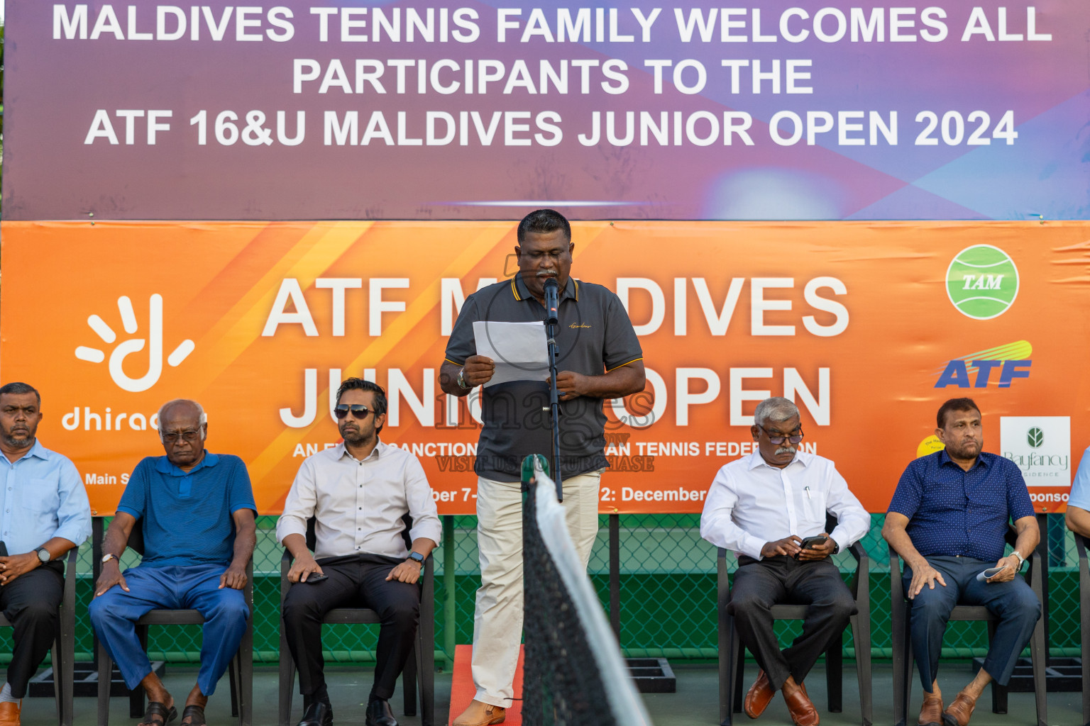 Day 1 of ATF Maldives Junior Open Tennis was held in Male' Tennis Court, Male', Maldives on Monday, 9th December 2024. Photos: Nausham Waheed, Ismail Thoriq / images.mv