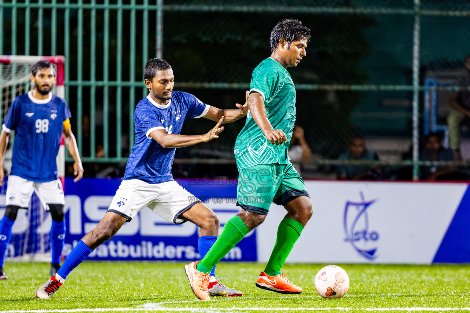 MACL vs Baros in Day 4 of Club Maldives Cup 2025 was held in Rehendi Futsal Ground, Hulhumale', Maldives on Thursday, 2nd October 2025. Photos: Nausham Waheed / images.mv