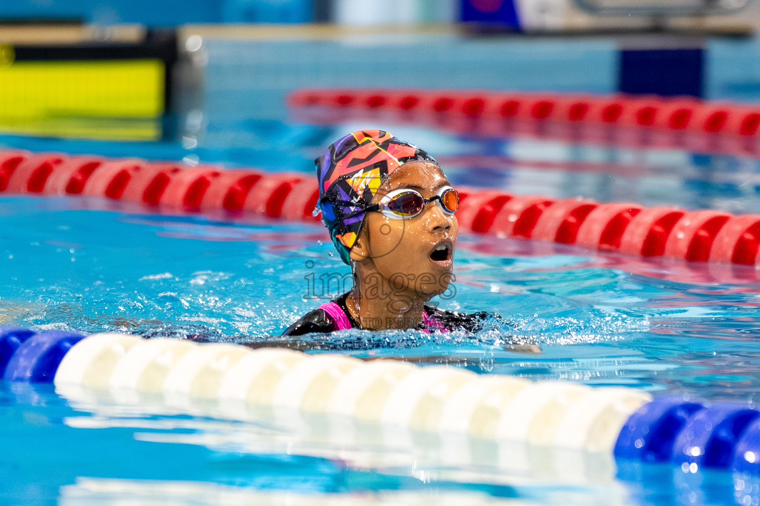 Day 2 of BML 6th National Kids Swimming Kids Festival 2025 held in Hulhumale', Maldives on Tuesday, 4th November 2024. Photos: Mohamed Mahfooz Moosa / images.mv