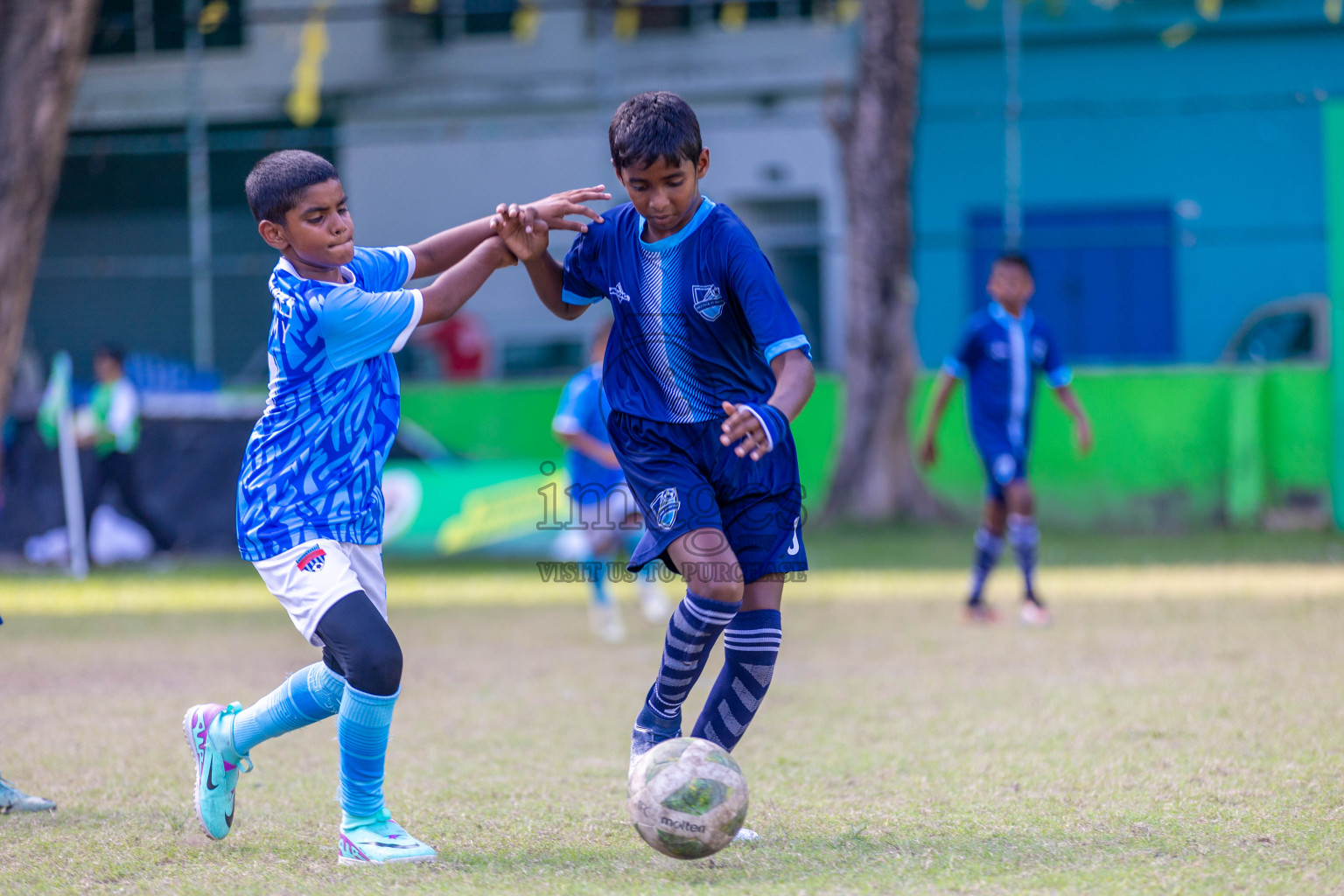 Day 2  of MILO Academy Championship 2024 - U12 was held at Henveiru Grounds in Male', Maldives on Thursday, 5th July 2024. Photos: Shuu Abdul Sattar / images.mv