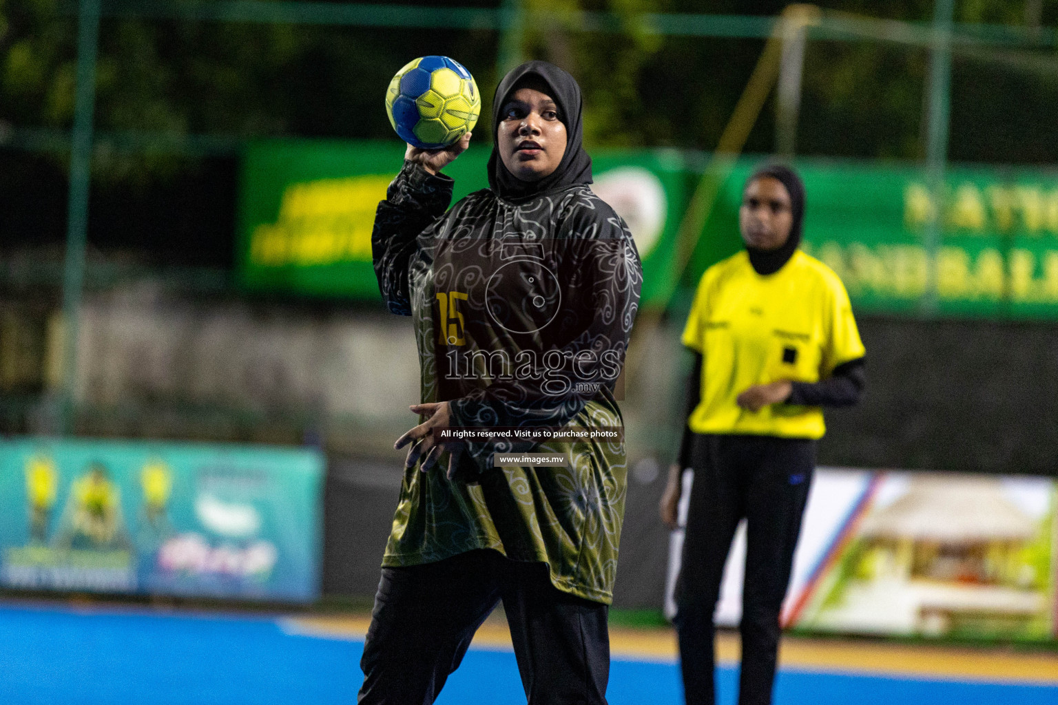 Day 5 of 7th Inter-Office/Company Handball Tournament 2023, held in Handball ground, Male', Maldives on Tuesday, 19th September 2023 Photos: Nausham Waheed/ Images.mv