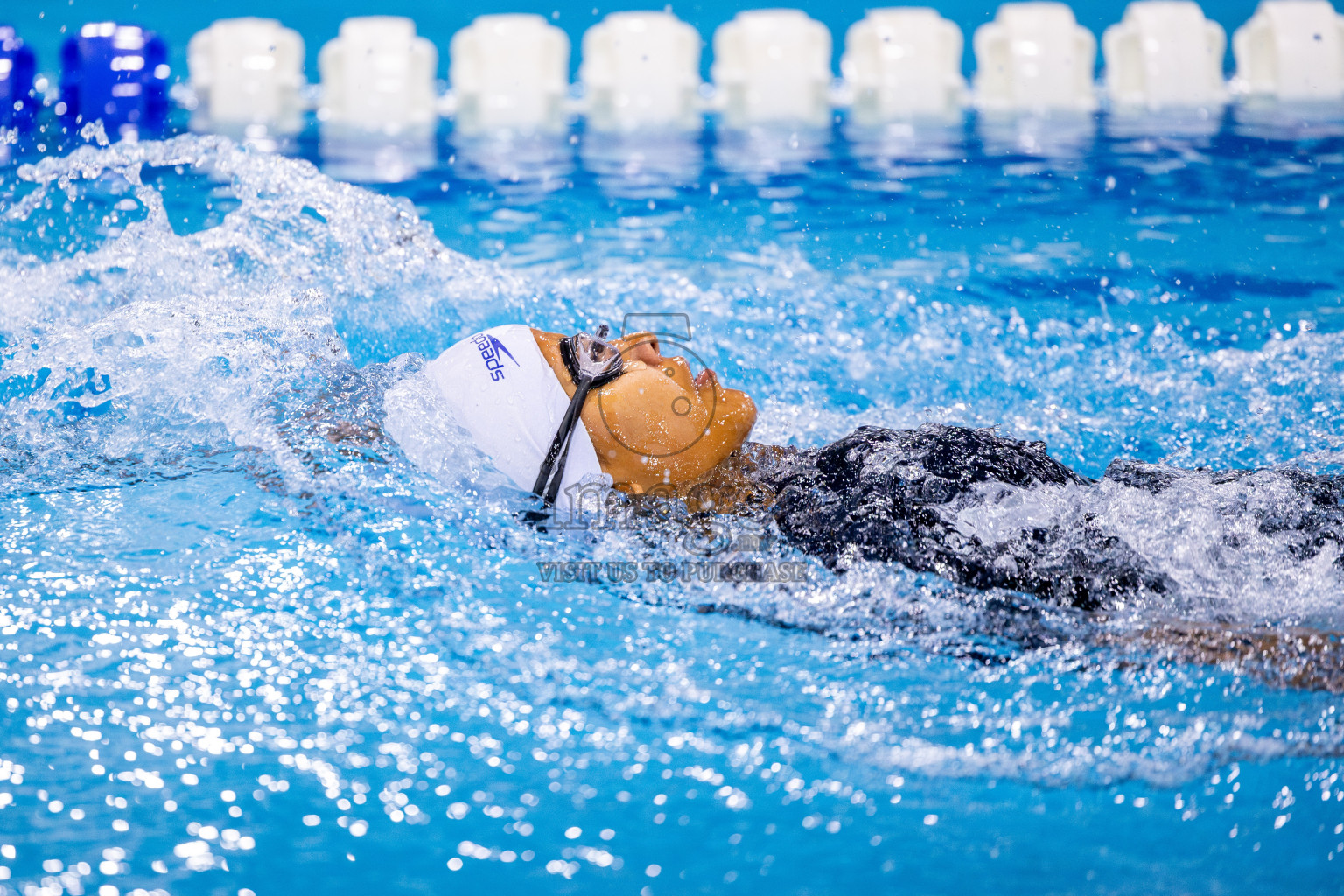 Day 2 of BML 21st Interschool Swimming Competition 2025 was held in Hulhumale' Swimming Pool, Hulhumale', Maldives on Sunday, 12th October 2025. Photos: Ismail Thoriq / images.mv