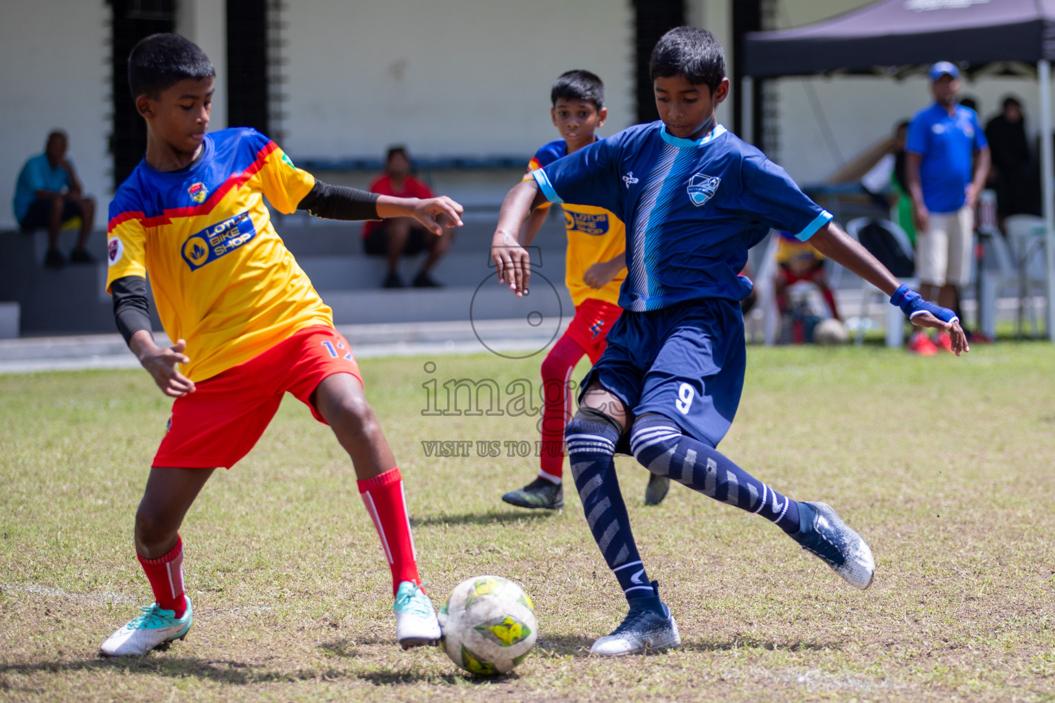 Day 3 of MILO Academy Championship 2024 - U12 was held at Henveiru Grounds in Male', Maldives on Saturday, 6th July 2024. Photos: Mohamed Mahfooz Moosa / images.mv