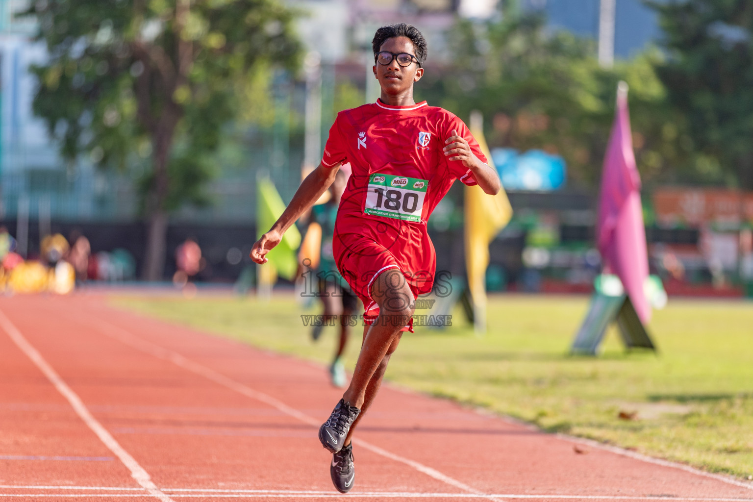 Day 4 of MILO Athletics Association Championship was held on Friday, 8th March 2024 in Male', Maldives. Photos: Hasna Hussain