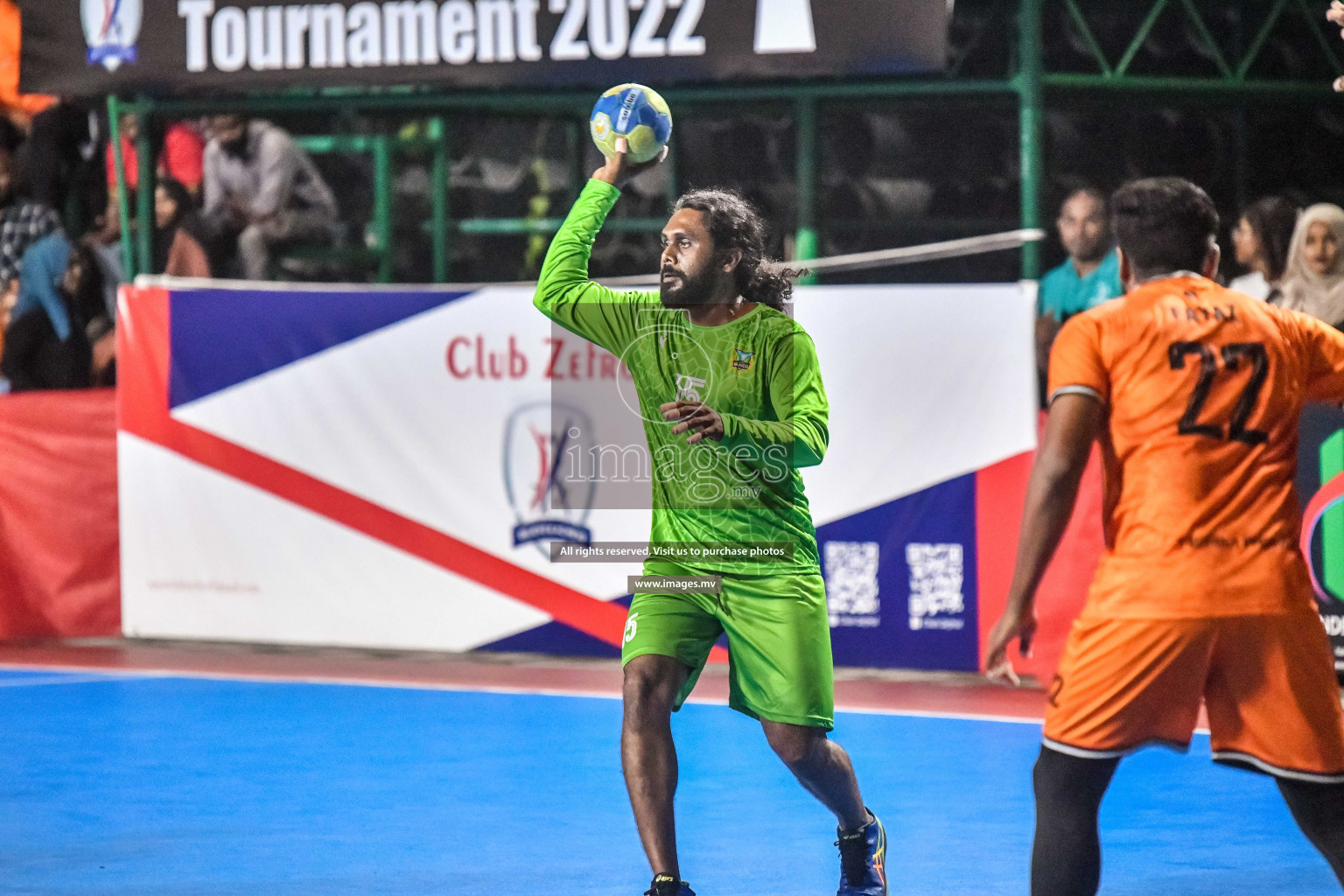 Final of Milo 6th Inter Office Handball Tournament 2022 - Photos by Nausham Waheed