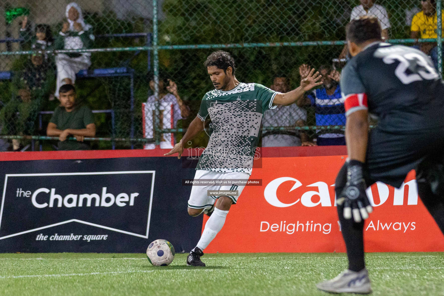 President's Office SC vs Club 220 in Club Maldives Cup Classic 2023 held in Hulhumale, Maldives, on Monday, 24th July 2023. Photos: Ismail Thoriq / images.mv