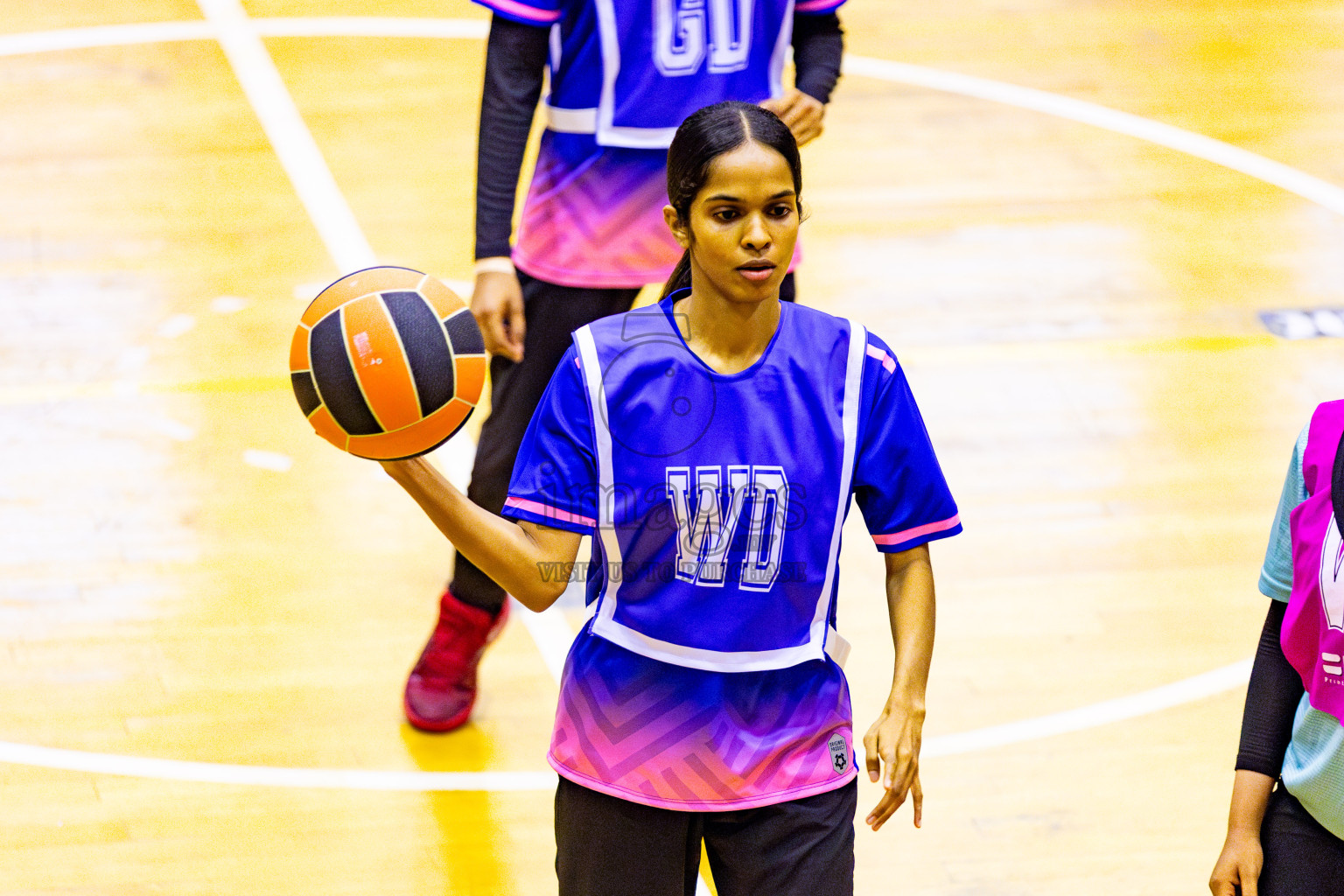 Kulhudhuffushi Youth & Recreation Club vs Club Green StreetDay 2 of 21st National Netball Tournament was held in Social Canter at Male', Maldives on Friday, 18th May 2024. Photos: Nausham Waheed / images.mv