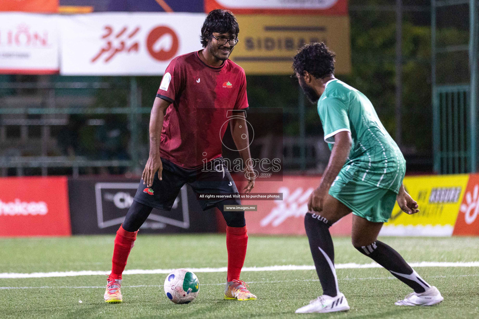 ACC RC vs CLUB MYS in Club Maldives Cup Classic 2023 held in Hulhumale, Maldives, on Tuesday, 01st August 2023 Photos: Ismail Thoriq / images.mv