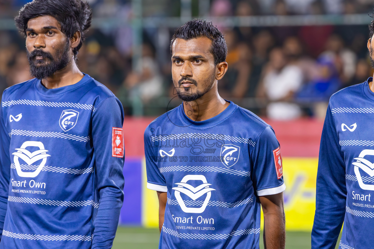 K Gaafaru vs B Eydhafushi in Semi Finals of Golden Futsal Challenge 2024 which was held on Friday, 1st March 2024, in Hulhumale', Maldives.
Photos: Ismail Thoriq / images.mv