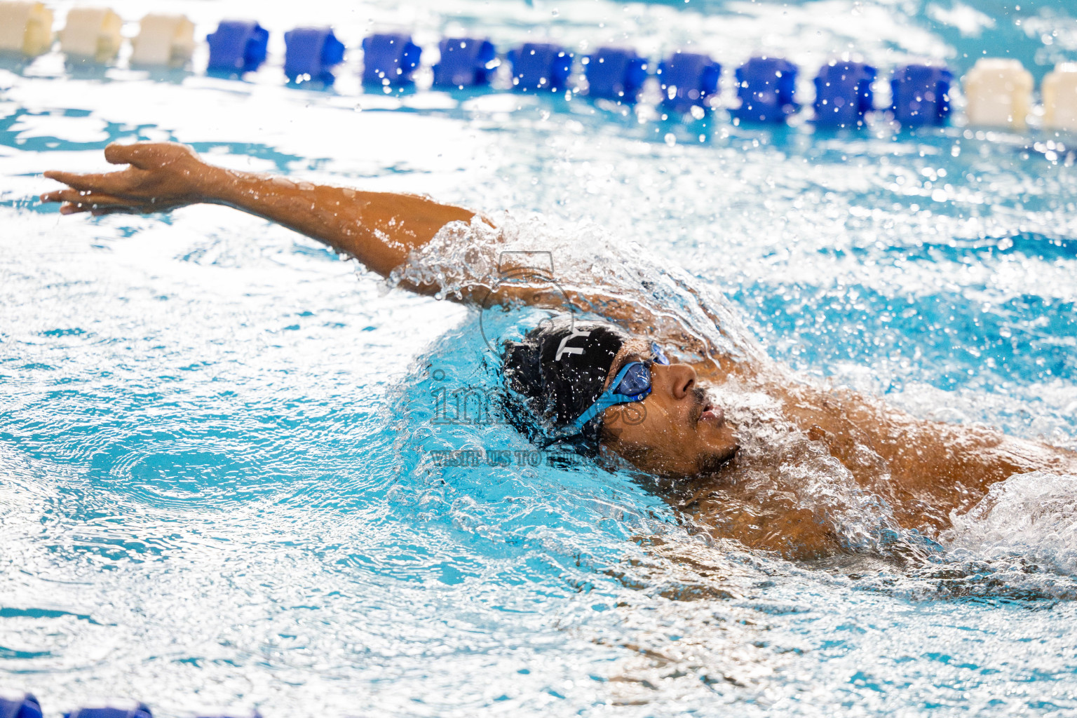 Day 4 of National Swimming Competition 2024 held in Hulhumale', Maldives on Monday, 16th December 2024. 
Photos: Hassan Simah / images.mv