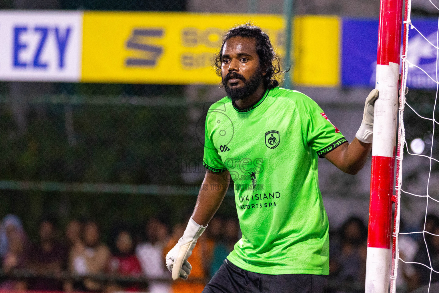 AA Mathiveri vs AA Bodufolhudhoo in Day 6 of Golden Futsal Challenge 2024 was held on Saturday, 20th January 2024, in Hulhumale', Maldives
Photos: Ismail Thoriq / images.mv