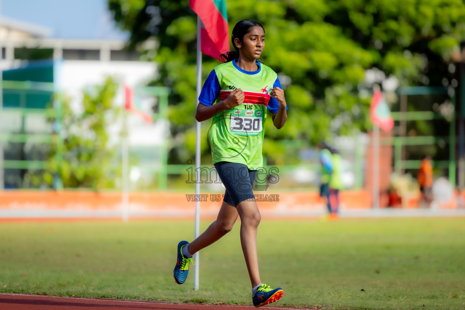 Day 1 of 12th Milo Association Championships was held in Ekuveni Track at Male', Maldives on Thursday, 24th April 2025. Photos: Nausham Waheed  / images.mv