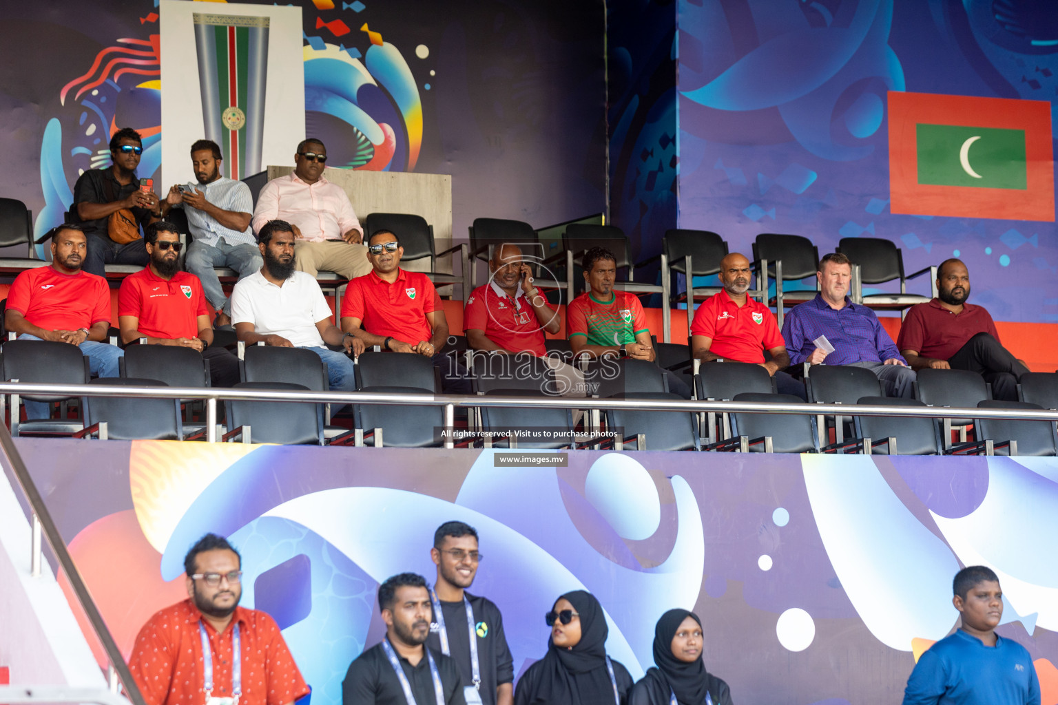 FIFA World Cup 2026 Qualifiers Round 1 home match vs Bangladesh held in the National Stadium, Male, Maldives, on Thursday 12th October 2023. Photos: Nausham Waheed / Images.mv