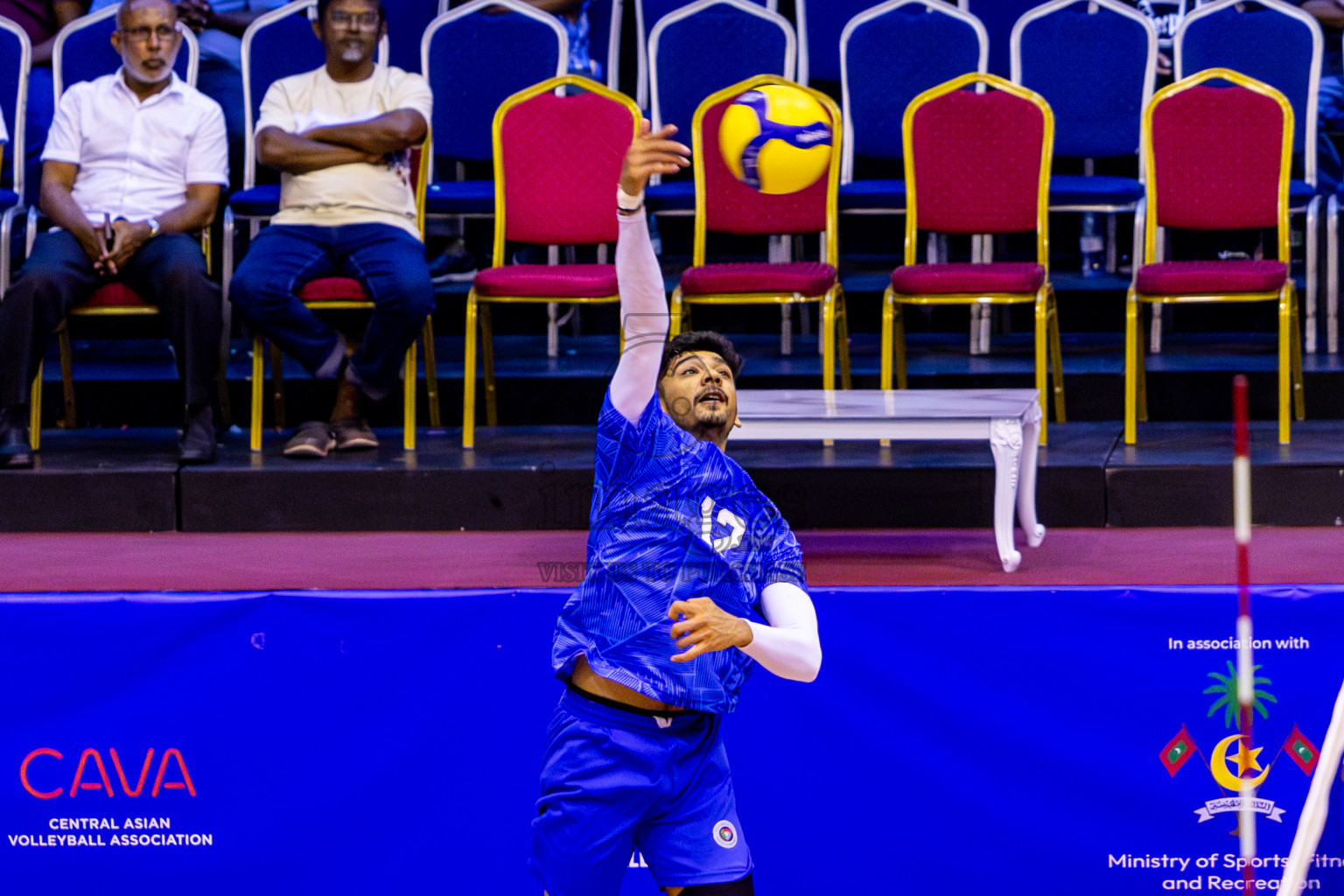 Police Club vs Club HDC in Semi Final of MILO VAM Cup 2024 Men's Division was held in Social Center Indoor Hall on Friday, 1st September 2024. Photos: Nausham Waheed / images.mv