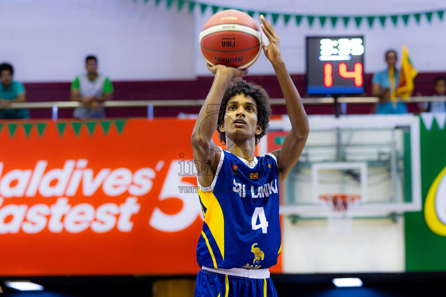 Sri Lanka vs Bangladesh in Day 3 of Under 16 Asian Cup SABA Qualifiers 2025 was held in Social Center, Male', Maldives on Saturday, 14th June 2025. Photos: Nausham Waheed / images.mv