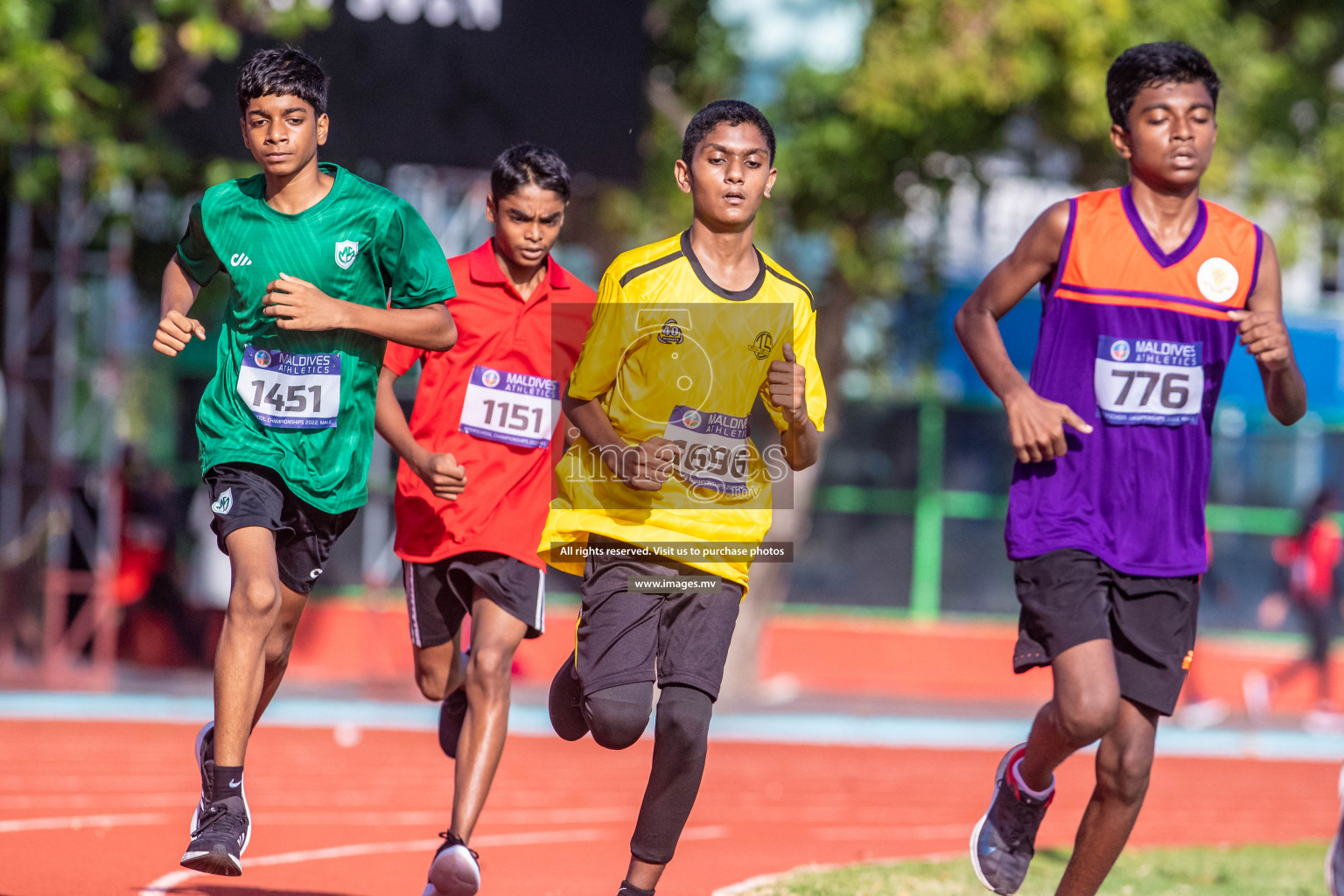 Day 2 of Inter-School Athletics Championship held in Male', Maldives on 24th May 2022. Photos by: Nausham Waheed / images.mv