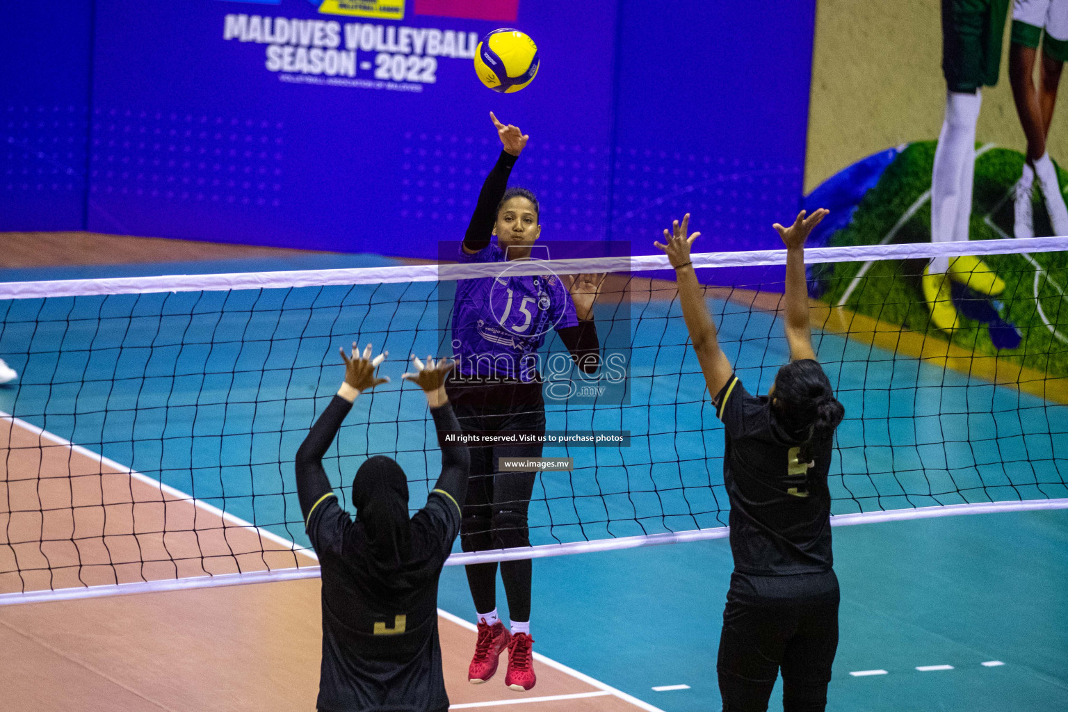 Volleyball Association Cup 2022-Women's Division-Match Day 3 was held in Male', Maldives on Thursday, 26th May 2022 Photos By: Ismail Thoriq / images.mv